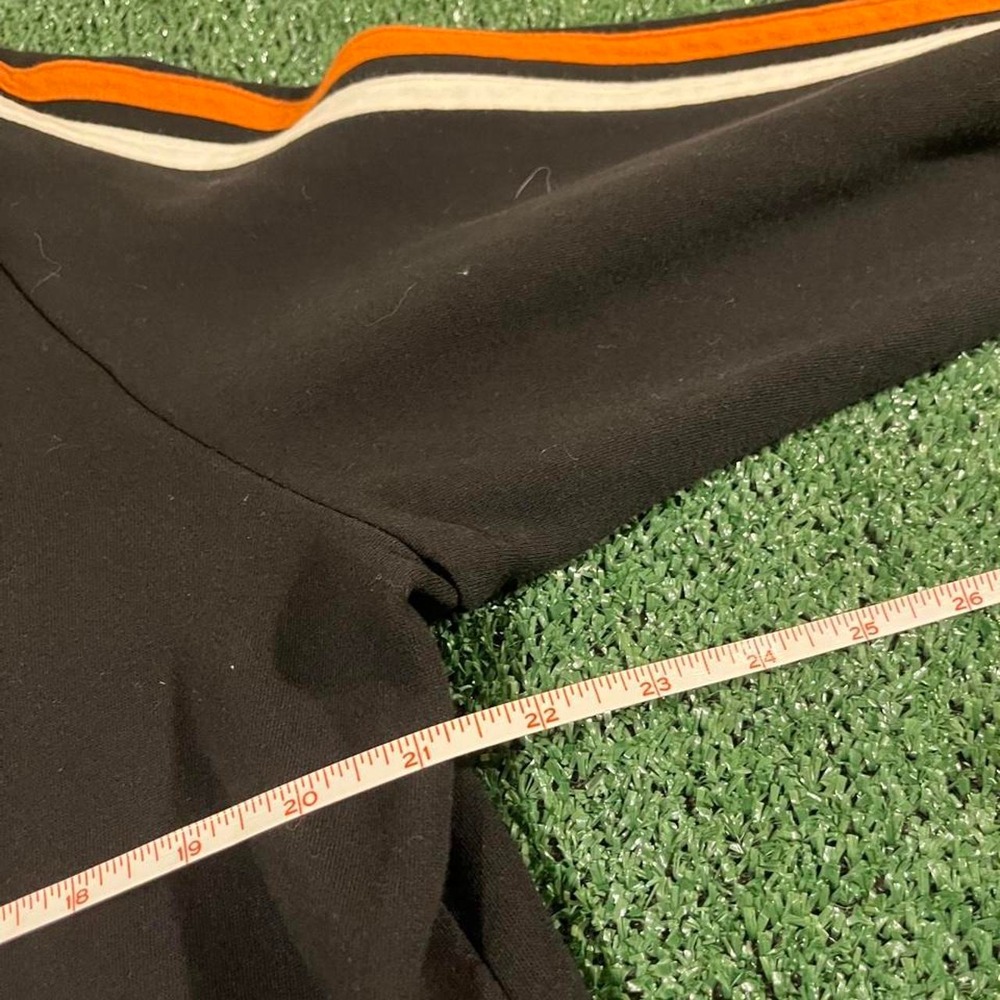Harley-Davidson Motorcycles Black Zip-Up Hoodie Racing Stripes Mens XL 0195 - Picture 3 of 6